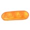 Grote Lamp, Led Turn Signal, Supernova Nexgen Oval, Aux, Yellow, Male Pin 54163 - alternate 1